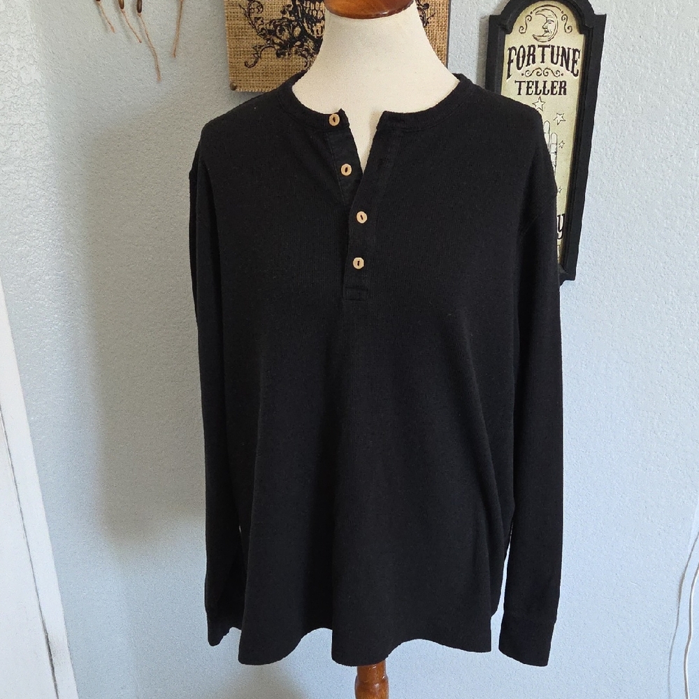 Goodfellow & Co Black Crew Neck Shirt